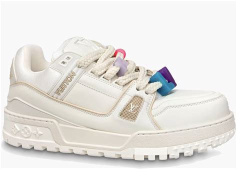 lv trainers white|louis vuitton LV Trainer white.